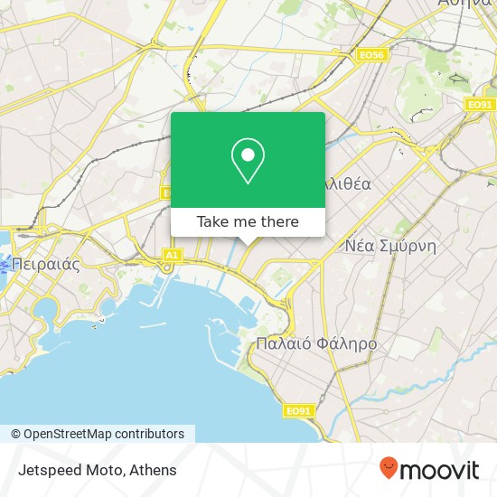 Jetspeed Moto map