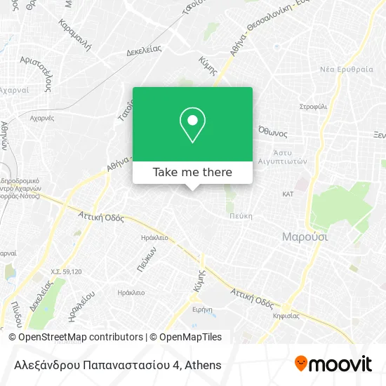 Αλεξάνδρου Παπαναστασίου 4 map
