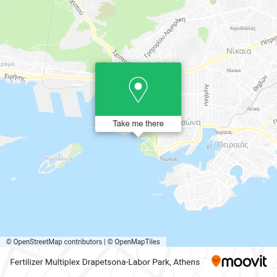 Fertilizer Multiplex Drapetsona-Labor Park map