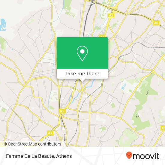 Femme De La Beaute map