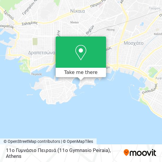 11ο Γυμνάσιο Πειραιά (11o Gymnasio Peiraia) map