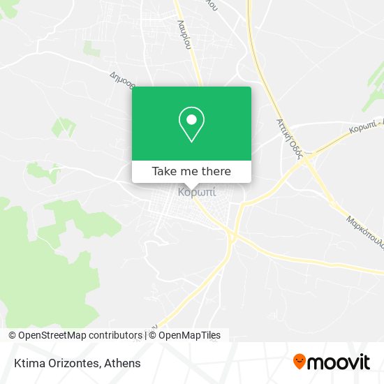 Ktima Orizontes map