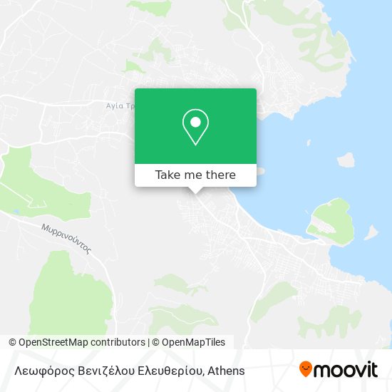 Λεωφόρος Βενιζέλου Ελευθερίου map