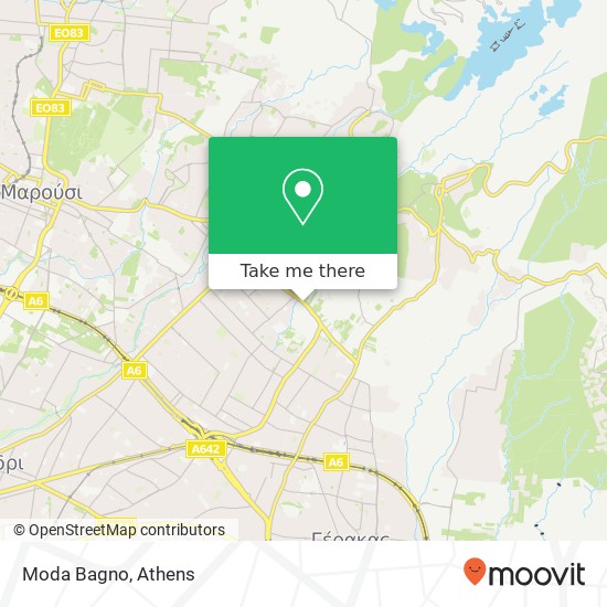 Moda Bagno map