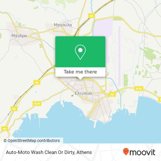 Auto-Moto Wash Clean Or Dirty map