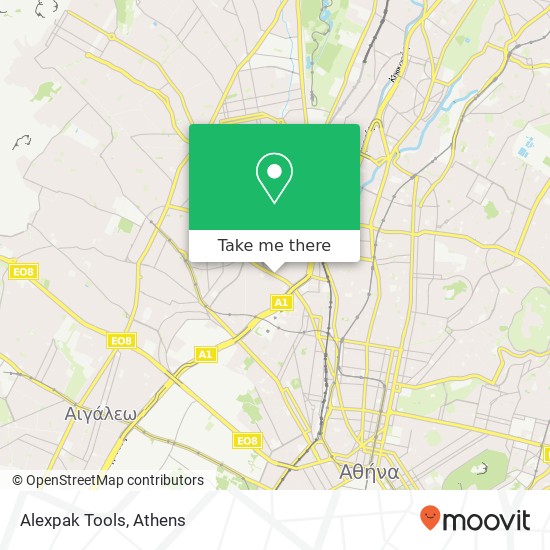 Alexpak Tools map