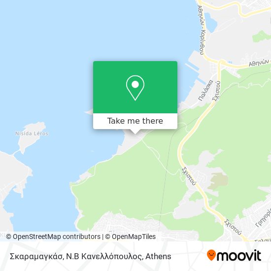 Σκαραμαγκάσ, Ν.Β Κανελλόπουλος map