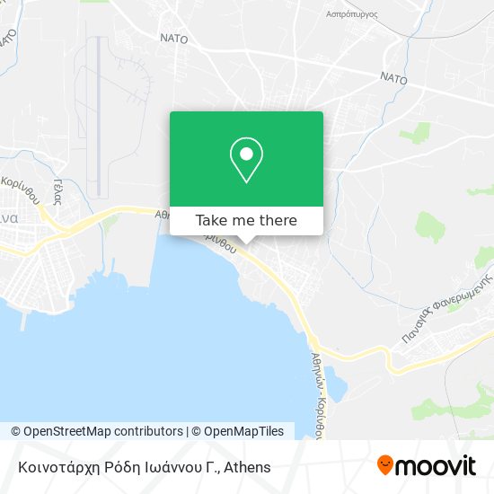 Κοινοτάρχη Ρόδη Ιωάννου Γ. map