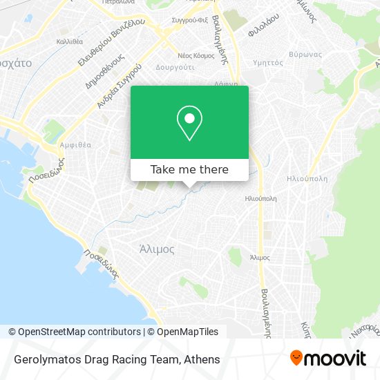 Gerolymatos Drag Racing Team map