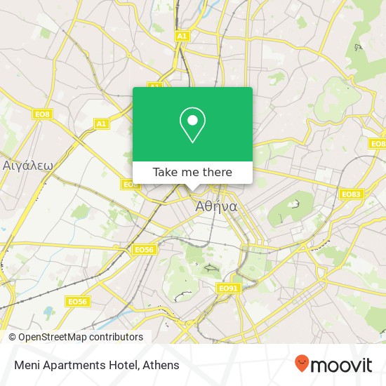 Meni Apartments Hotel map