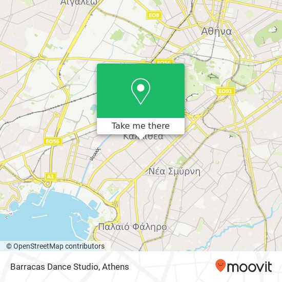 Barracas Dance Studio map