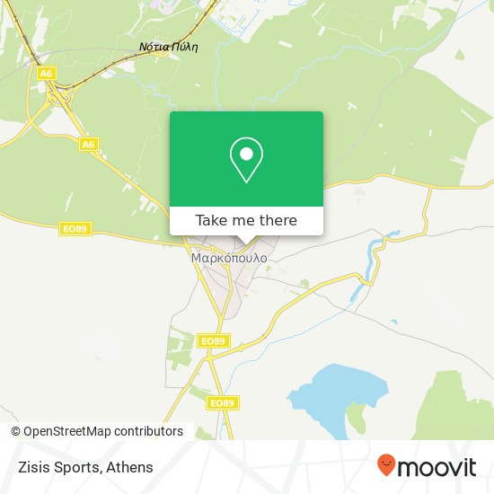 Zisis Sports map
