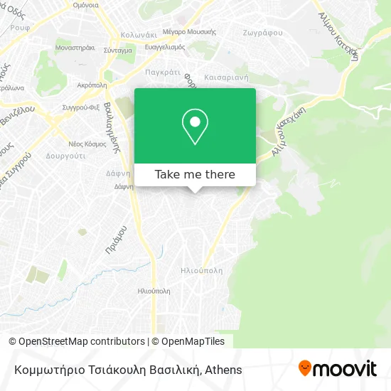 Κομμωτήριο Τσιάκουλη Βασιλική map