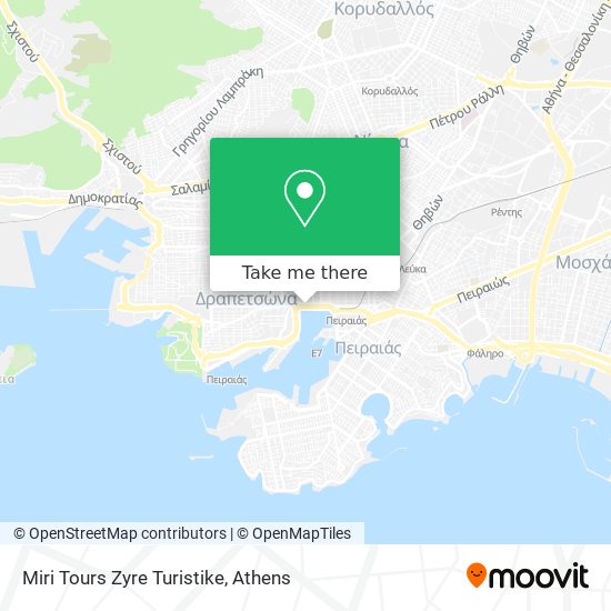 Miri Tours Zyre Turistike map