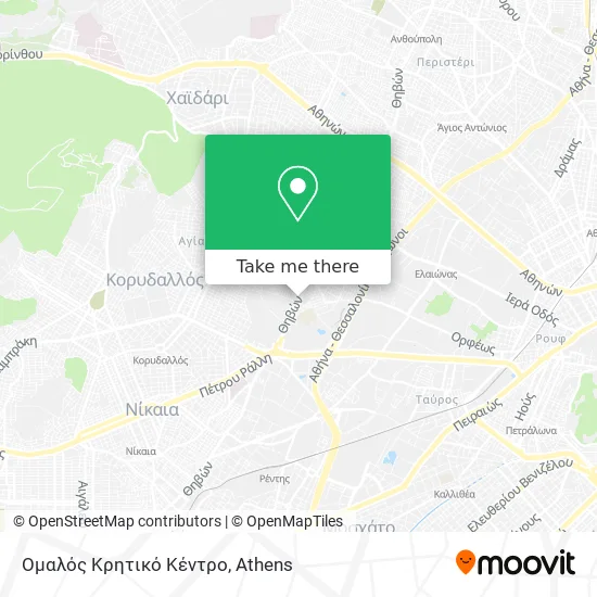 Ομαλός Κρητικό Κέντρο map