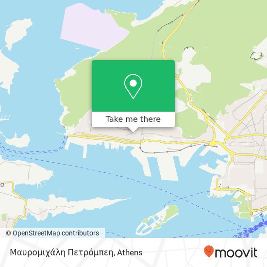 Μαυρομιχάλη Πετρόμπεη map