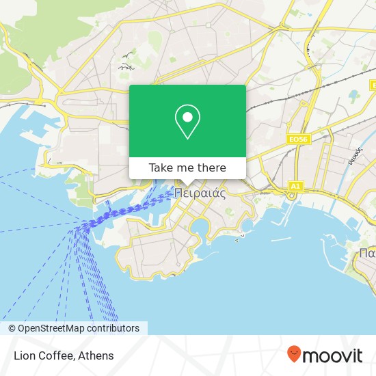 Lion Coffee map