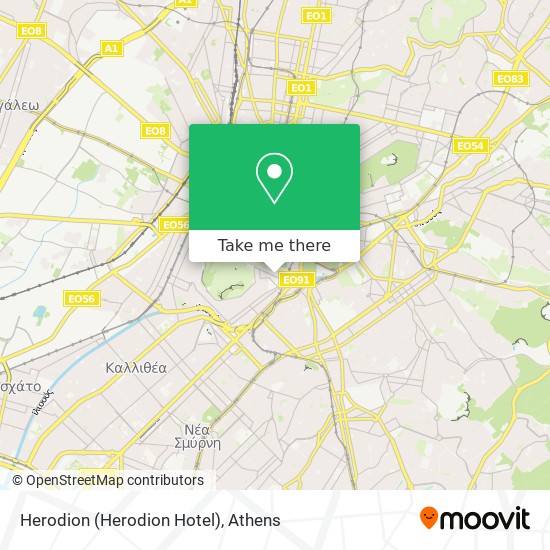 Herodion (Herodion Hotel) map