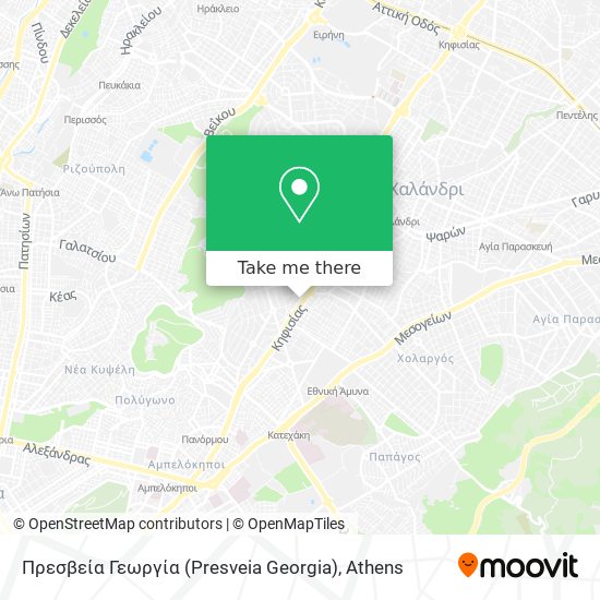 Πρεσβεία Γεωργία (Presveia Georgia) map