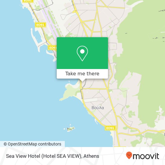 Sea View Hotel (Hotel SEA VIEW) map