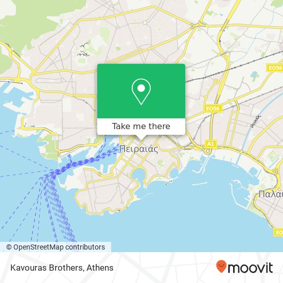 Kavouras Brothers map