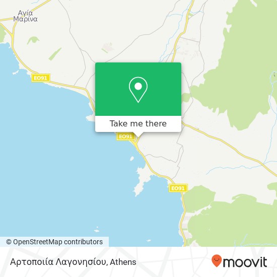 Αρτοποιία Λαγονησίου map