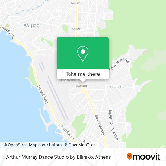 Arthur Murray Dance Studio by Elliniko map