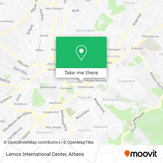 Lemos International Center map