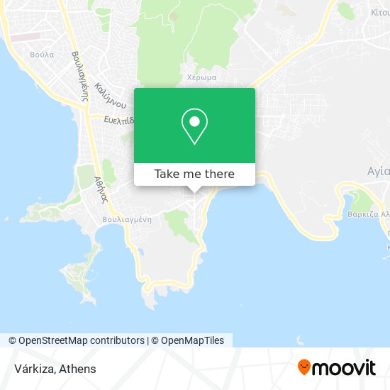 Várkiza map