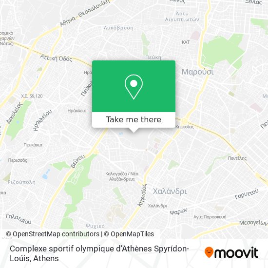 Complexe sportif olympique d’Athènes Spyrídon-Loúis map