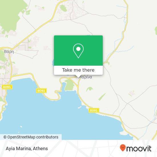 Ayia Marina map