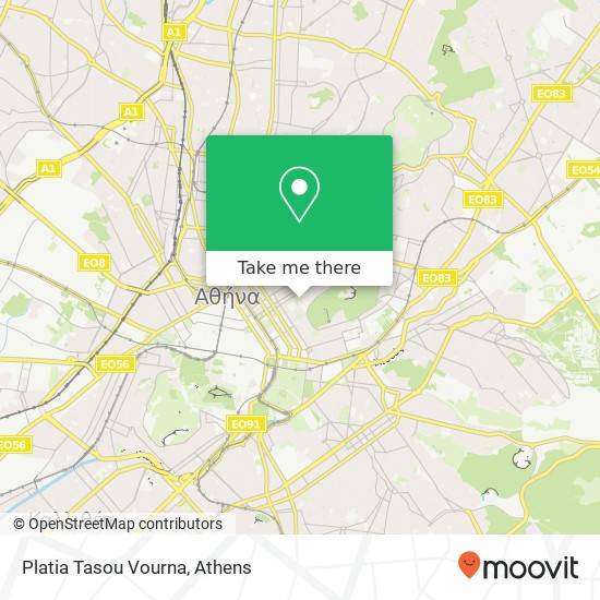 Platia Tasou Vourna map