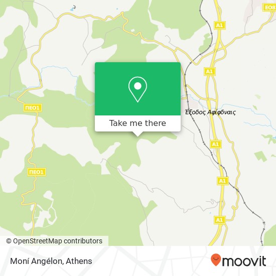 Moní Angélon map