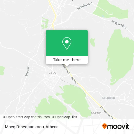 Μονή Γοργοεπηκόου map