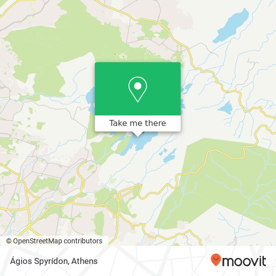 Ágios Spyrídon map