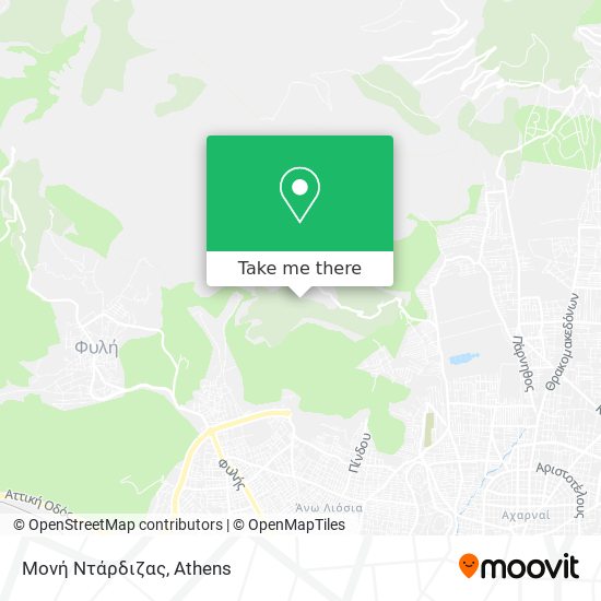 Μονή Ντάρδιζας map