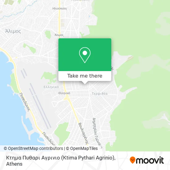 Κτημα Πυθαρι Αγρινιο (Ktima Pythari Agrinio) map