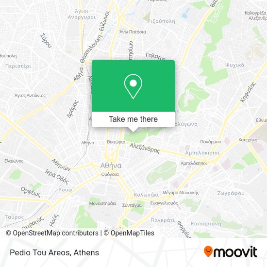 Pedio Tou Areos map