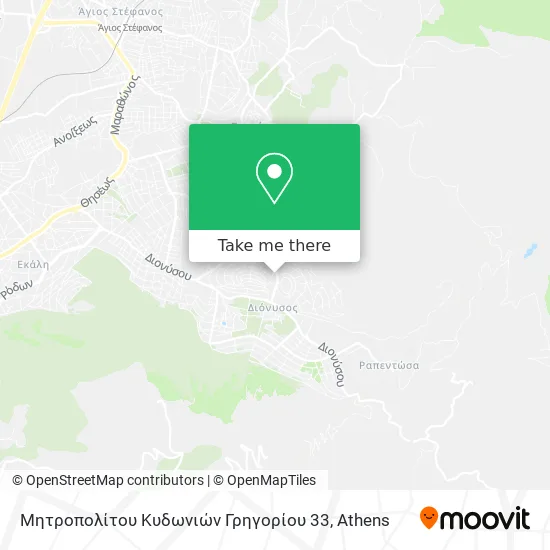 Μητροπολίτου Κυδωνιών Γρηγορίου 33 map
