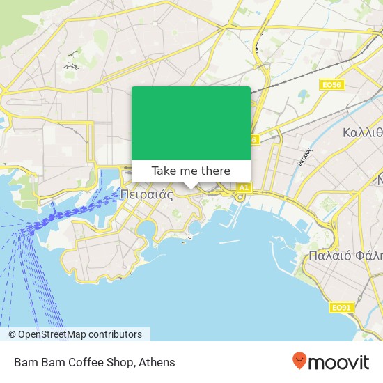 Bam Bam Coffee Shop map