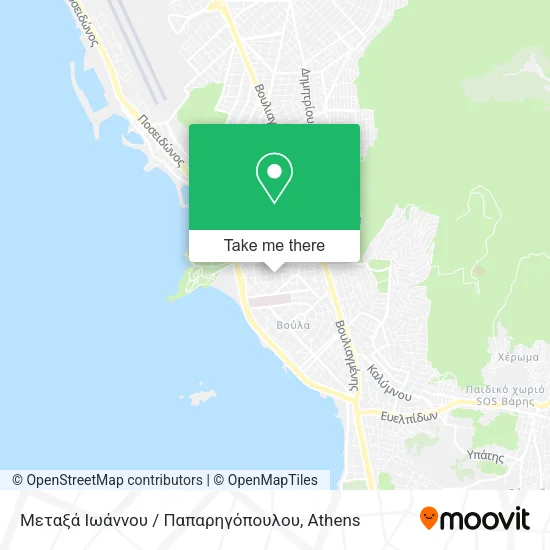 Μεταξά Ιωάννου / Παπαρηγόπουλου map