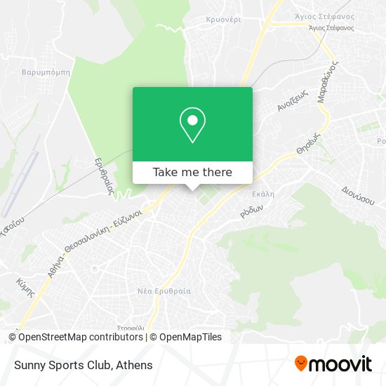 Sunny Sports Club map