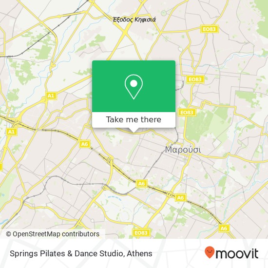 Springs Pilates & Dance Studio map