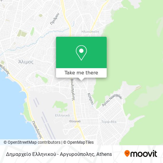 Δημαρχείο Ελληνικού - Αργυρούπολης map