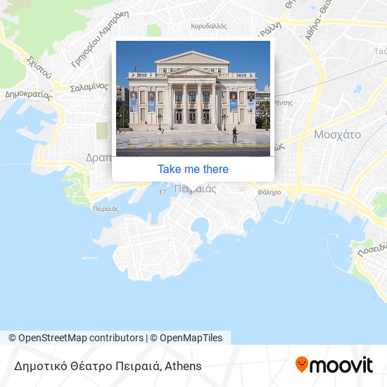 Δημοτικό Θέατρο Πειραιά map
