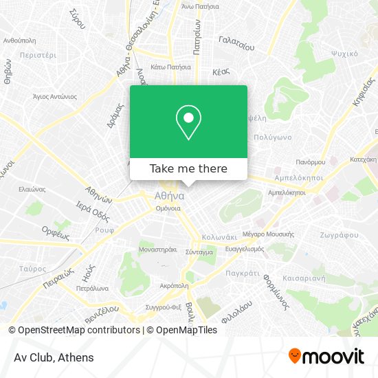Αν Club map