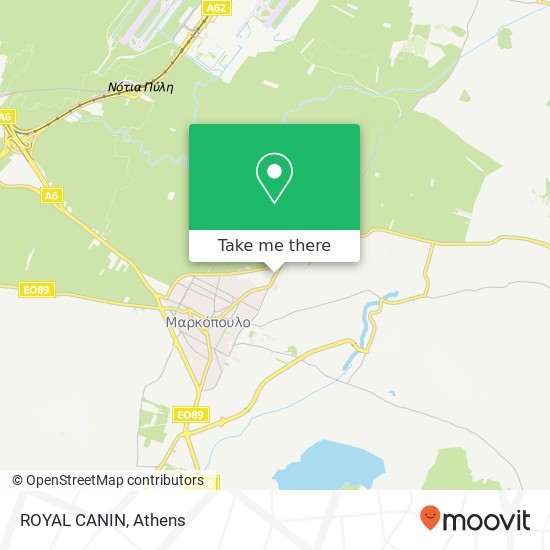 ROYAL CANIN map