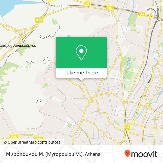 Μυρόπουλου Μ. (Myropoulou M.) map