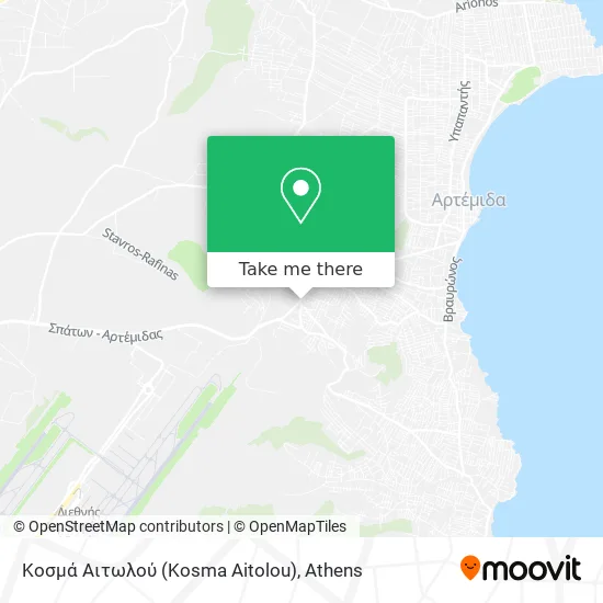 Κοσμά Αιτωλού (Kosma Aitolou) map