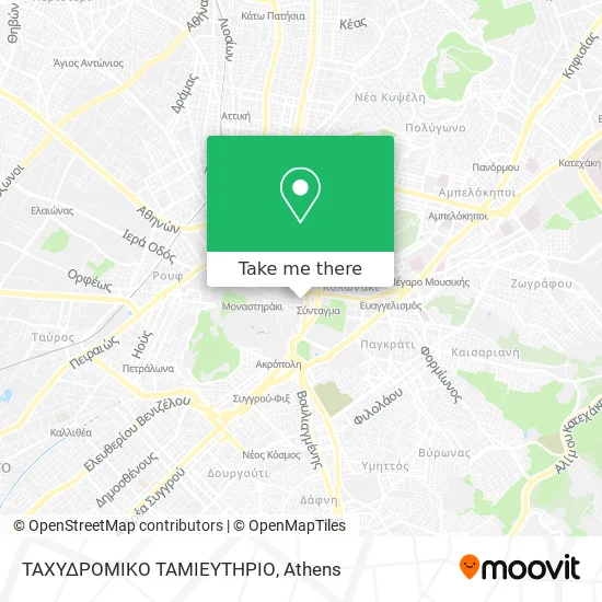 ΤΑΧΥΔΡΟΜΙΚΟ ΤΑΜΙΕΥΤΗΡΙΟ map